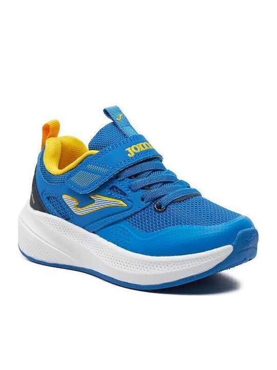 Ferro Kids Sneakers with Scratch Navy Blue