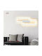 ForHome Modern Leuchte Wand mit Integrierter LED 60x25x5cm