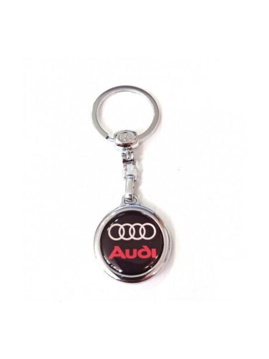 Audi Keychain Metallic Black