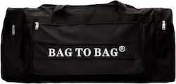 Bag to Bag Сак Вояж Черен Текстилен Д85xШ34xВ30см.