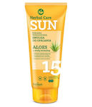 Farmona Herbal Care Sun Sun Emulsion Waterproof Spf15 Aloe Vera With Thermal Water 150ml