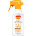 Carroten Family Wasserfest Sonnenschutz Creme Für Gesicht und Körper SPF50 in Spray 270ml