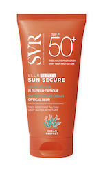 SVR Laboratoire Sun Secure Blur SPF50+ Антислънцезащитен Крем За Лице С Матиращ Ефект И Цвят 50мл