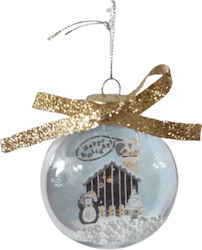 Ornament suspendat Glob Negru 8buc