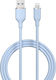 Devia USB-A zu Lightning Kabel Blau 1.2m (120EC6300007)
