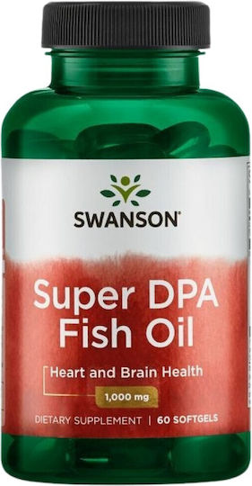 Swanson Super Dpa Fish Oil [60 Softgels]