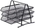 Metal Desktop Drawer 30x27x31.5cm Black