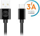 Forever USB 2.0 Kabel USB-C männlich - USB-A Schwarz 1m