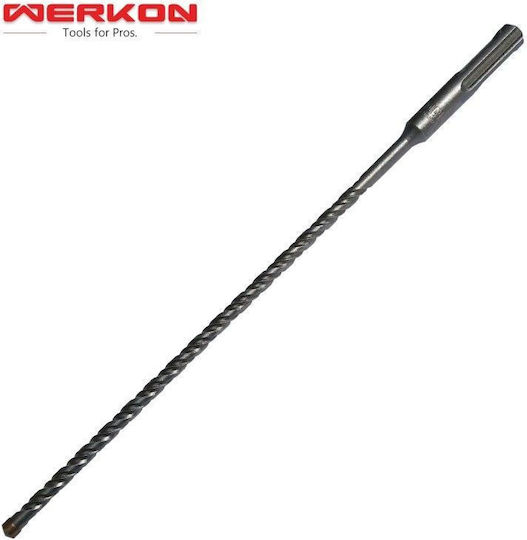 Werkon Свредло със SDS Plus Опашка за Строителни материали 16x460mm