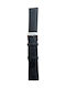 Tzevelion Leather Strap Black 22mm