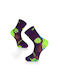 Try to Fly Socken Purple Yellow 1Pack
