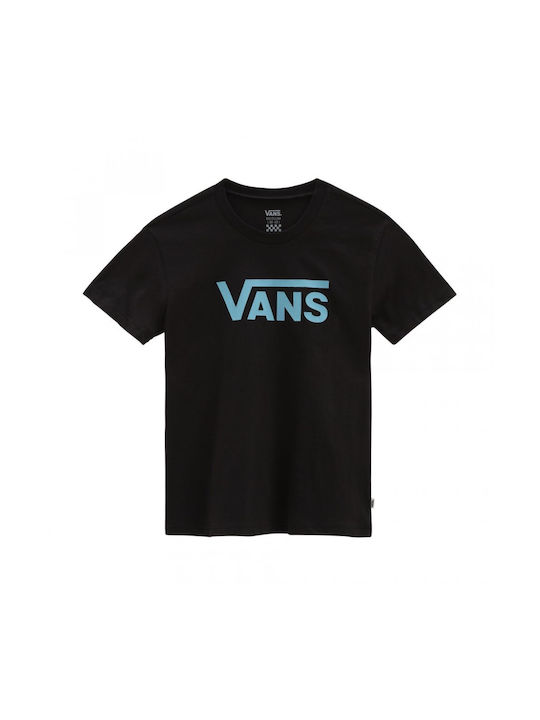 Vans Flying V Crew Παιδικό T-shirt Μαυρο