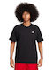 Nike Herren Sport T-Shirt Kurzarm Schwarz