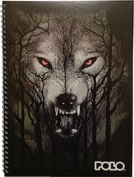Polo Design Spiral Notebook 17x25cm 3 Subjects ...