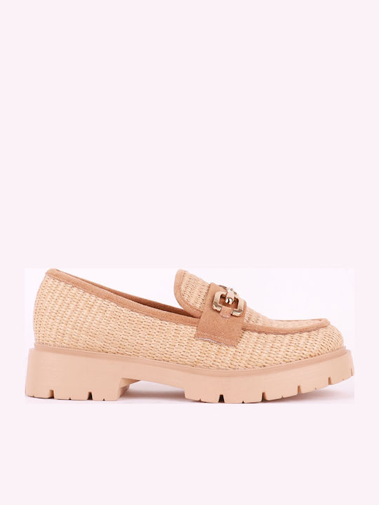 Alta Moda Damen Mokassins in Braun Farbe