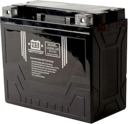 MotoBatt Κλειστού Τύπου Μπαταρία Μοτοσυκλέτας YB16L-B / BTX20HL με Χωρητικότητα 21Ah