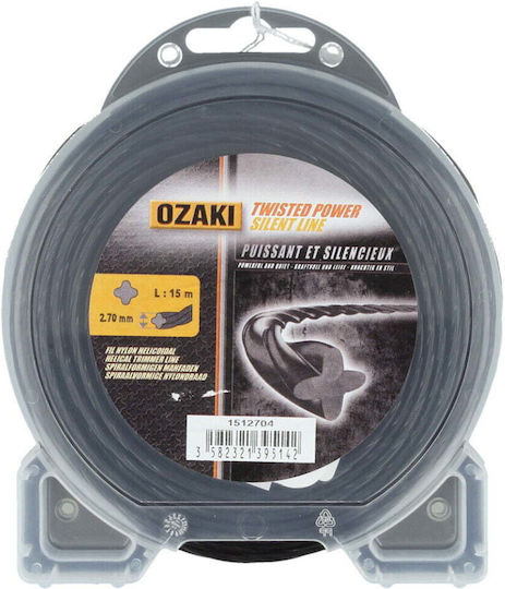 Ozaki 02-000034 Μεσινέζα Σταυρός Μήκους 15m και Πάχους 2.7mm