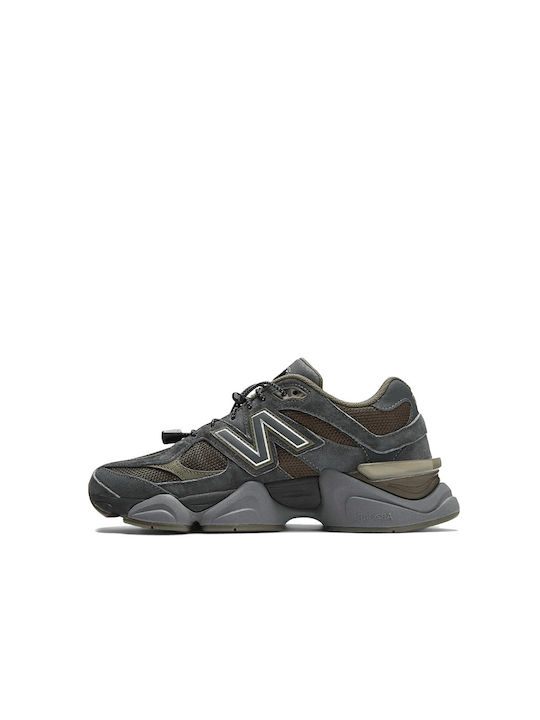 New Balance 9060 Γυναικεία Sneakers Blacktop Dark Moss