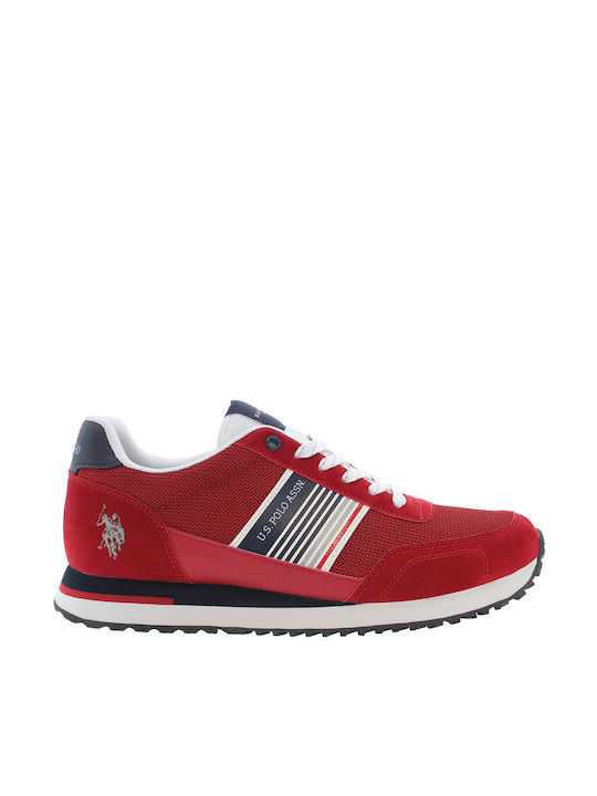 U.S. Polo Assn. Ανδρικά Sneakers Κόκκινα