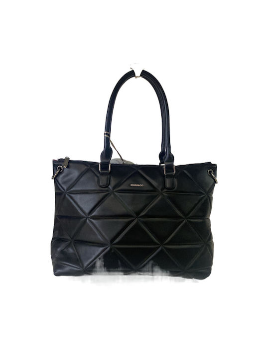 Diana & Co Damen Tasche Schwarz