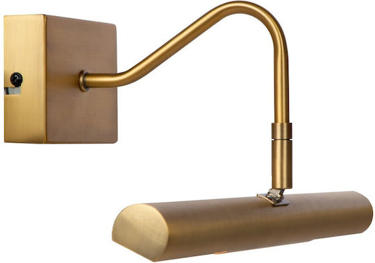 Lucide Lightning Lamp Wall with Socket G9 Gold