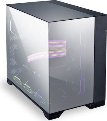 Lian Li O11 Vision Gaming Midi-Turm Computergehäuse Chrome (Black Mirror Finish)