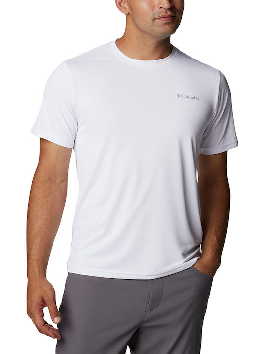 Columbia Hike Men's Short Sleeve T-shirt White