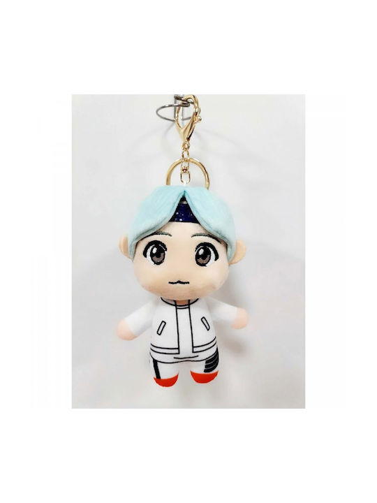 Keychain with Plush 12cm Tinytan Bts Suga