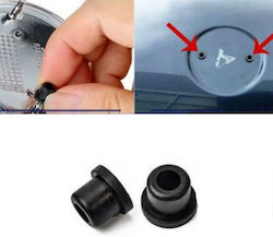 Carro Autoemblem Aufkleber 8.2 x 8.2cm für Autohauben in Schwarz Farbe 2Stück