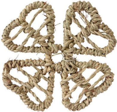 Kaemingk Rund Untersetzer Hölzernes 12cm 4Stück Kaemingk Rund Untersetzer Hölzernes 12cm 4Stück