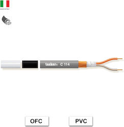 Tasker C114 Pvc Καλώδιο Μικροφώνου 1m Tasker C114 Pvc Καλώδιο Μικροφώνου 1m