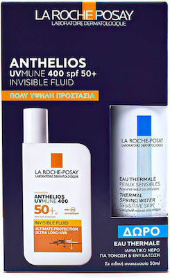 La Roche Posay Anthelios UVmune 400 Invisible Fluide Set with Sunscreen Face Cream