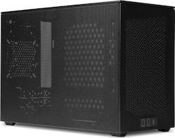 Ssupd Meshroom D Mini Tower Computer Case with Window Panel Charcoal Black