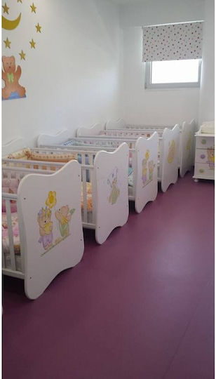 Asterias Bebe Babybett No 2 Weiß