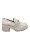 Women's Loafers in Beige Color