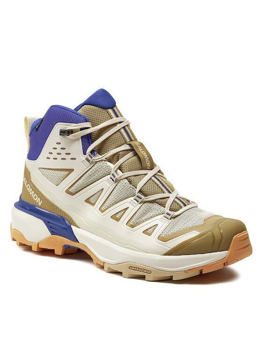 Salomon X Ultra 360 Edge Mid Gtx Ανδρικά Ορειβατικά Μποτάκια Αδιάβροχα με Μεμβράνη Gore-Tex Καφέ