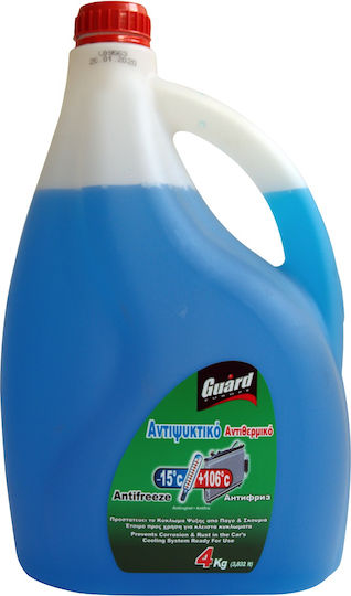 Guard Ready for Use Engine Coolant for Car -15°C/+106°C Blue 4lt