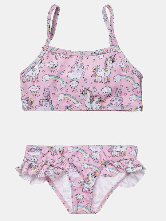 Alouette Costum de baie pentru copii Bikini Roz