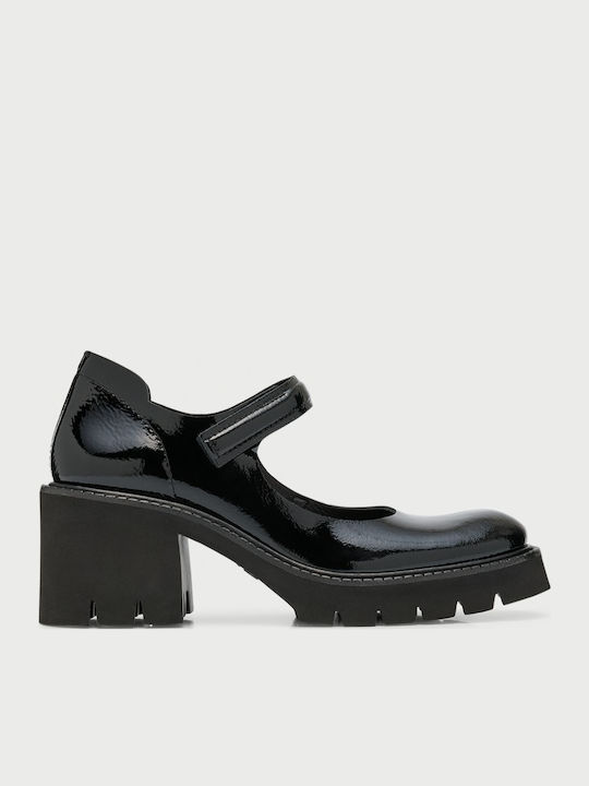 Pedro Garcia Lackleder Damen Loafers in Schwarz Farbe Pedro Garcia Lackleder Damen Loafers in Schwarz Farbe