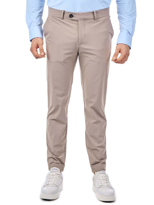 Trousers Chino Elastic Beige