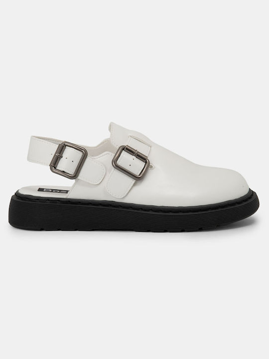 Sandale Casual Damă Alb A24-301-68243-Alb