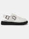 Sandale Casual Damă Alb A24-301-68243-Alb
