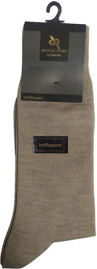 Douros Socks Isothermisch Jagdsocken Wolle in Beige Farbe