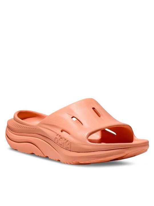 Hoka Frauen Flip Flops in Orange Farbe