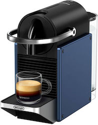 De'Longhi Pixie 127.BL Pod Coffee Machine Nespresso Pressure 19bar Blue