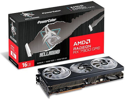 PowerColor Radeon RX 7900 GRE 16ГБ GDDR6 Hellhound Видеокарта