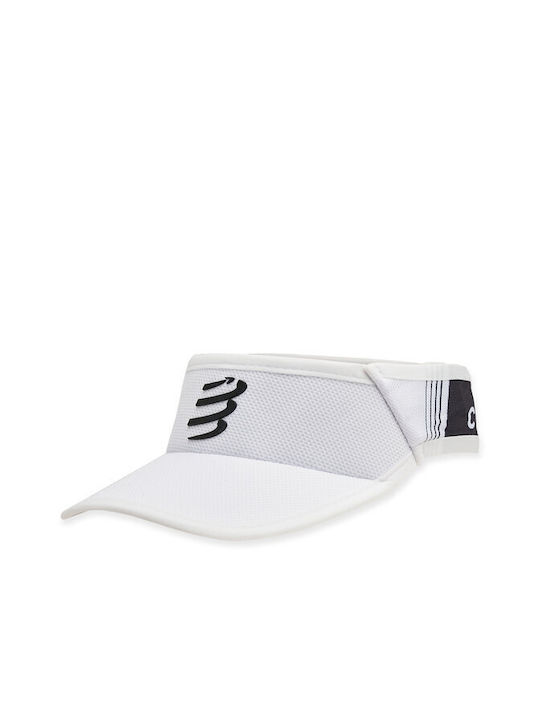 Compressport Καπέλο Visor Λευκό