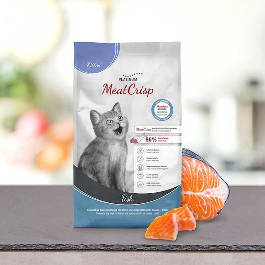 Platinum Pet Food & Care MeatCrisp Kitten Dry Food for Young Cats with Fish / Meat 1.5kg