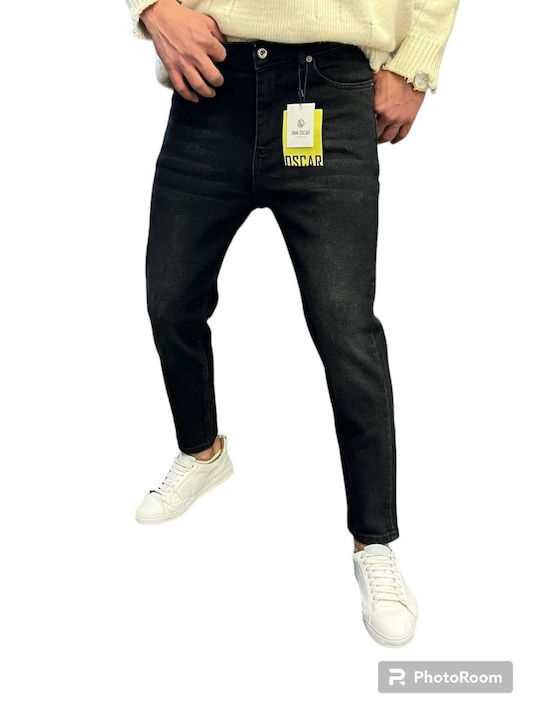 Oscar Denim Oscar Men's Jeans Pants Loose Fit Black