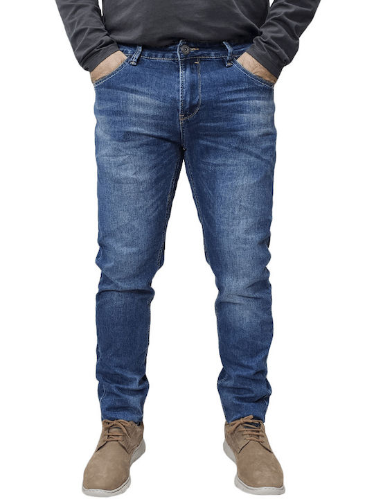 Dsplay Men's Jeans Pants in Slim Fit Blue